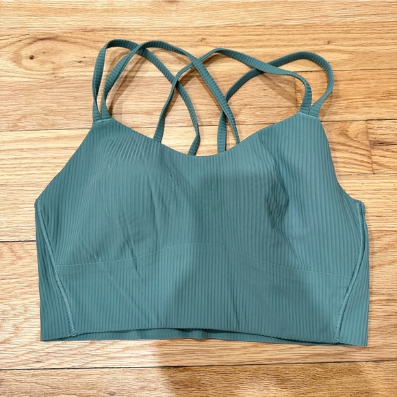 lululemon athletica Other - Teal green padded Lululemon sports bra